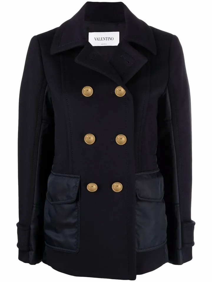 Double-Breasted Coat