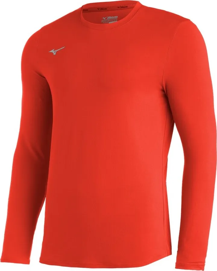 Mizuno Men's Diamond Long Sleeve Crew Mens Size Extra Large In Color Cardinal (1212)