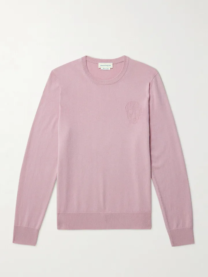 Instarsia Cashmere Sweater