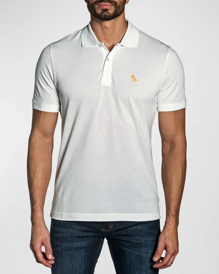 Men's Pima Cotton Knit Polo Shirt