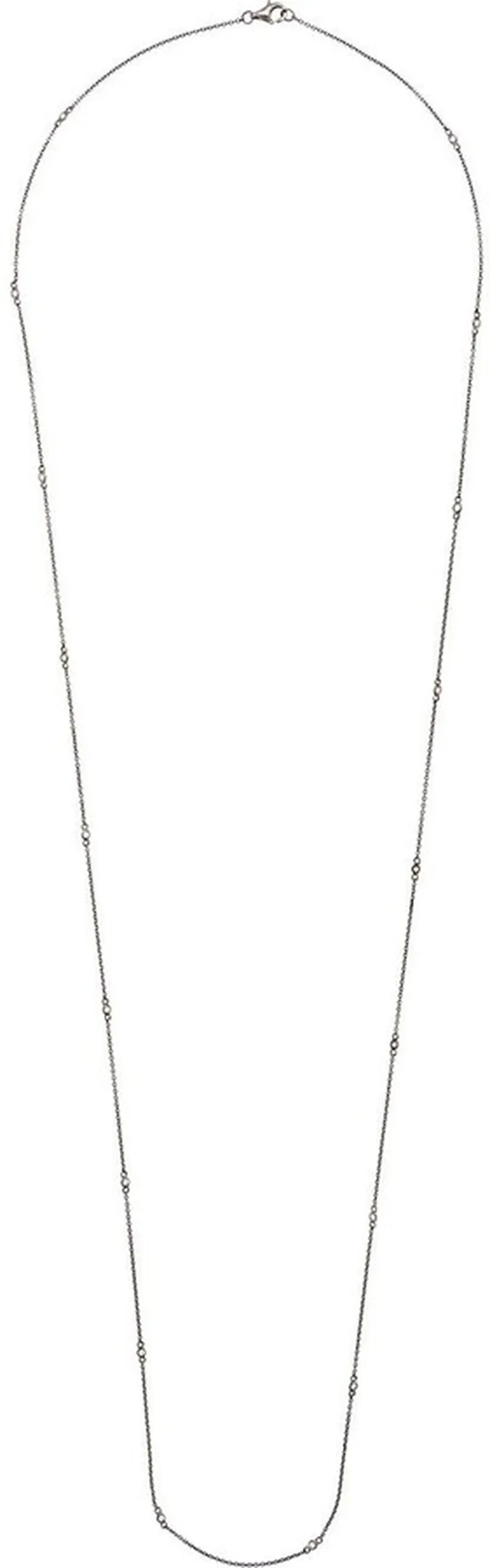18kt Black Gold Fine Diamond Chain