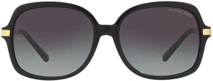 57mm Gradient Square Sunglasses