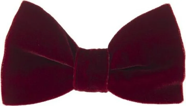 Lanvin Velvet Bow Tie