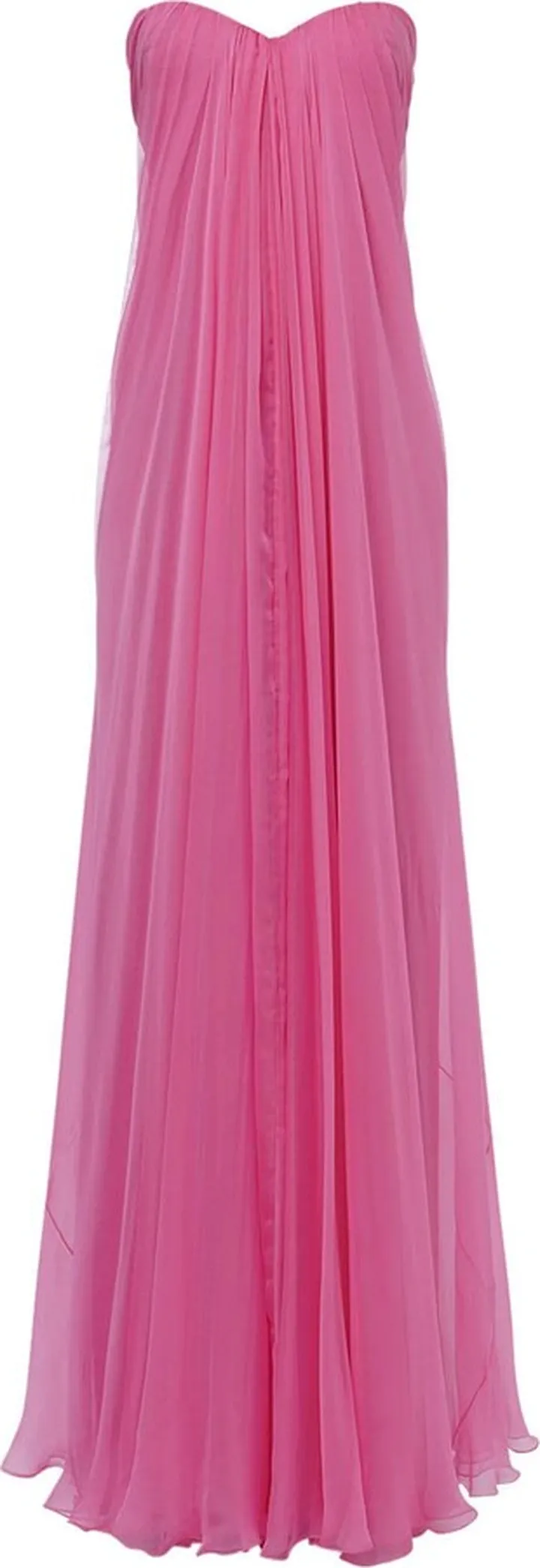 Silk evening dress