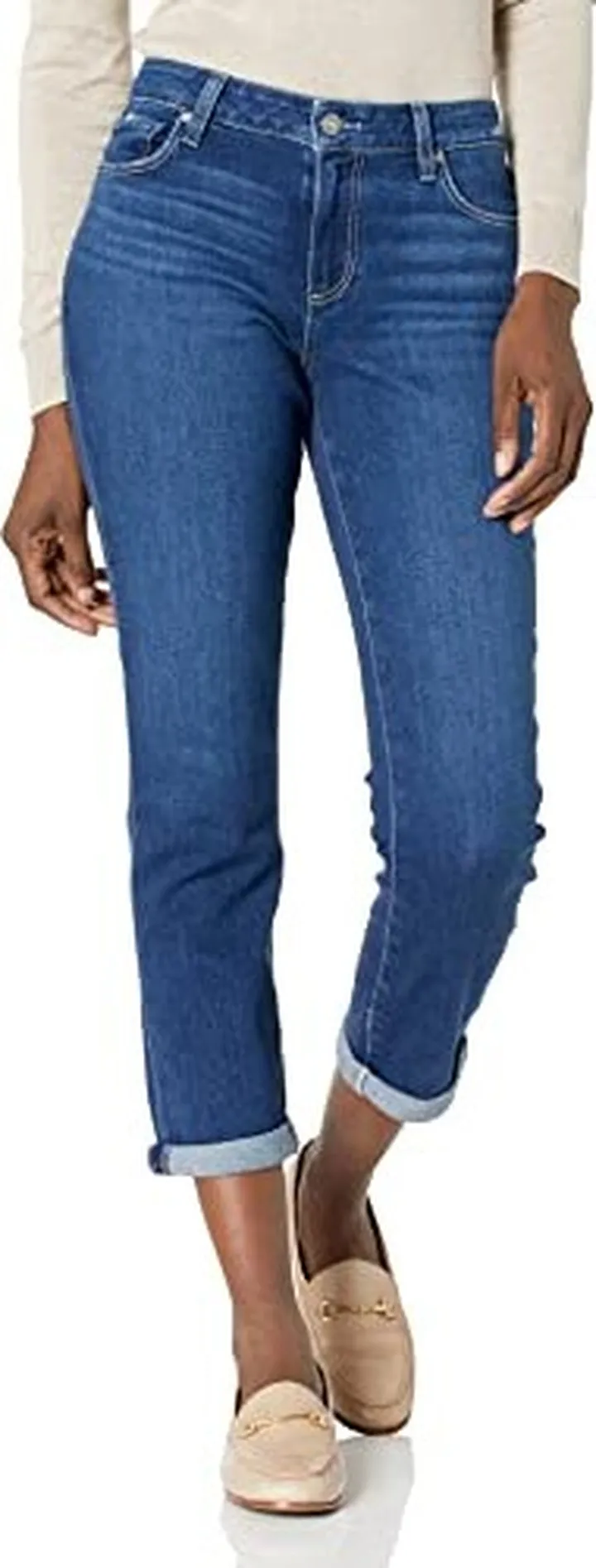 PAIGE Women's Brigitte mid Rise in mintreux