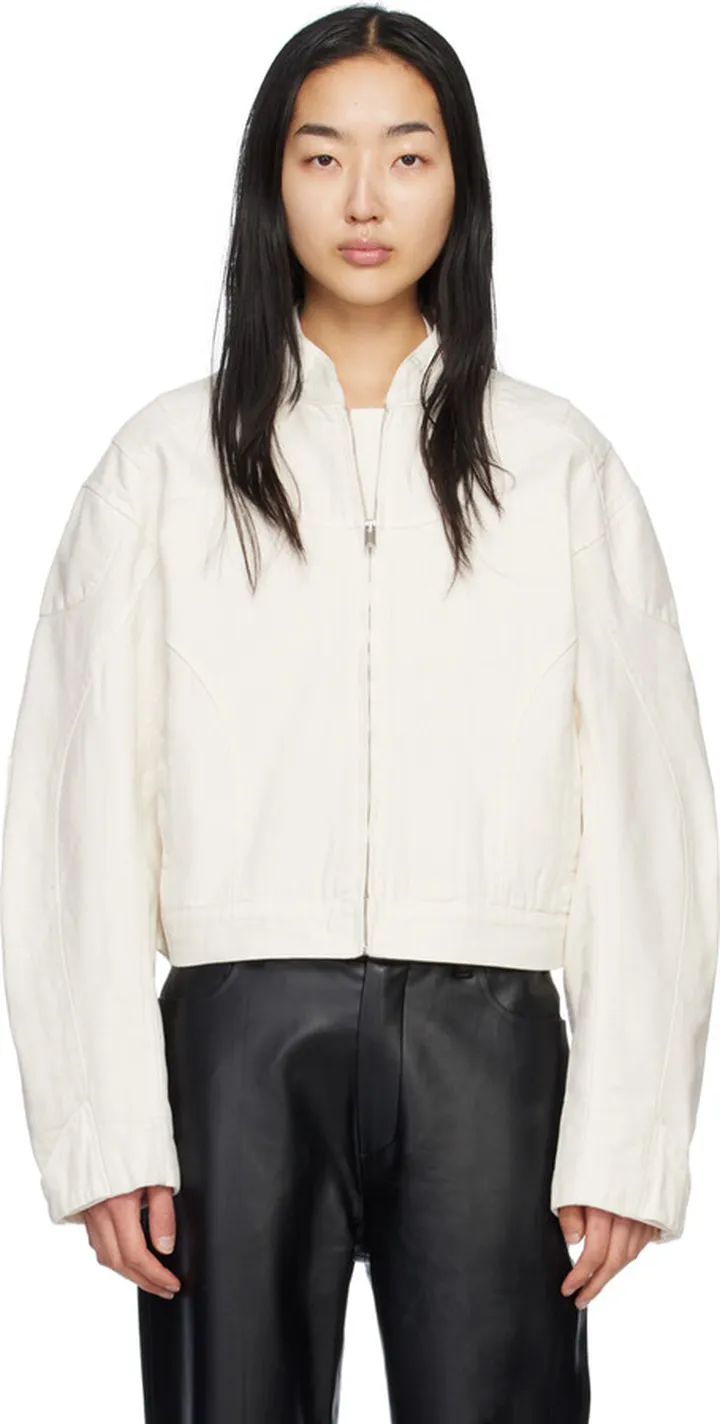Holzweiler Off-White Jillian Bomber Jacket