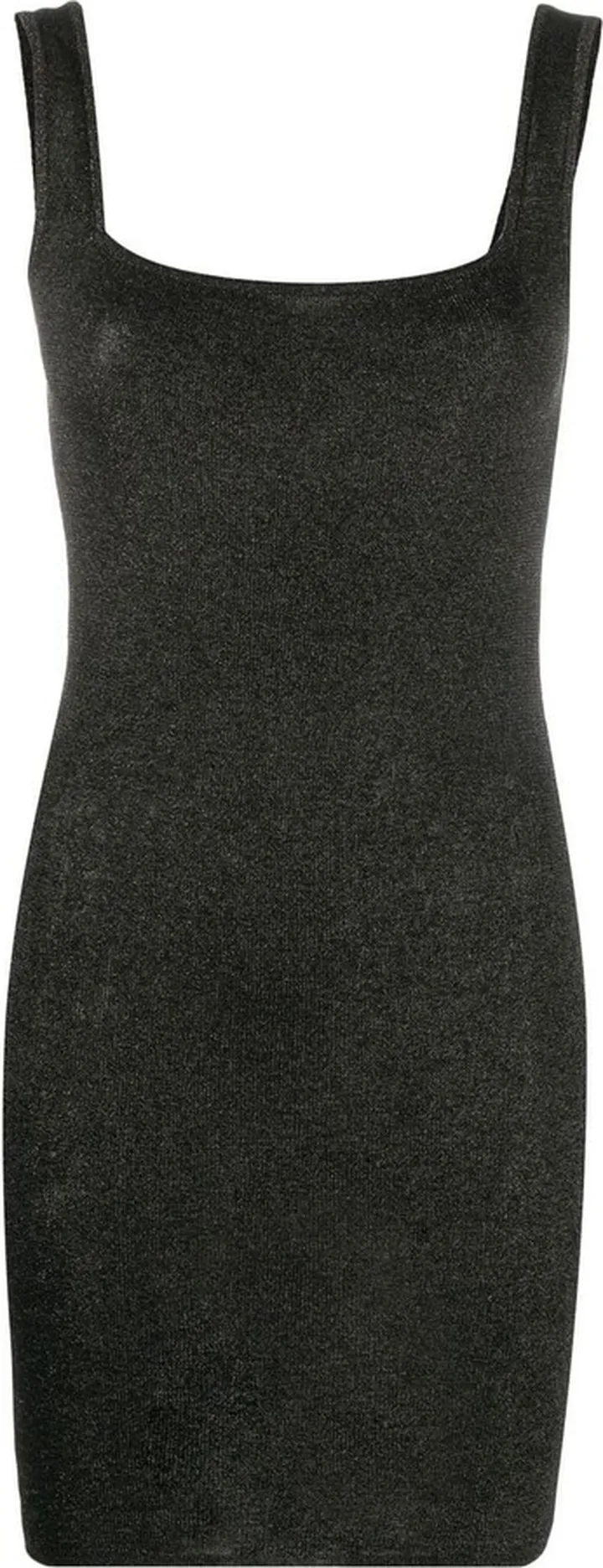 Sheer Knit Mini-Dress