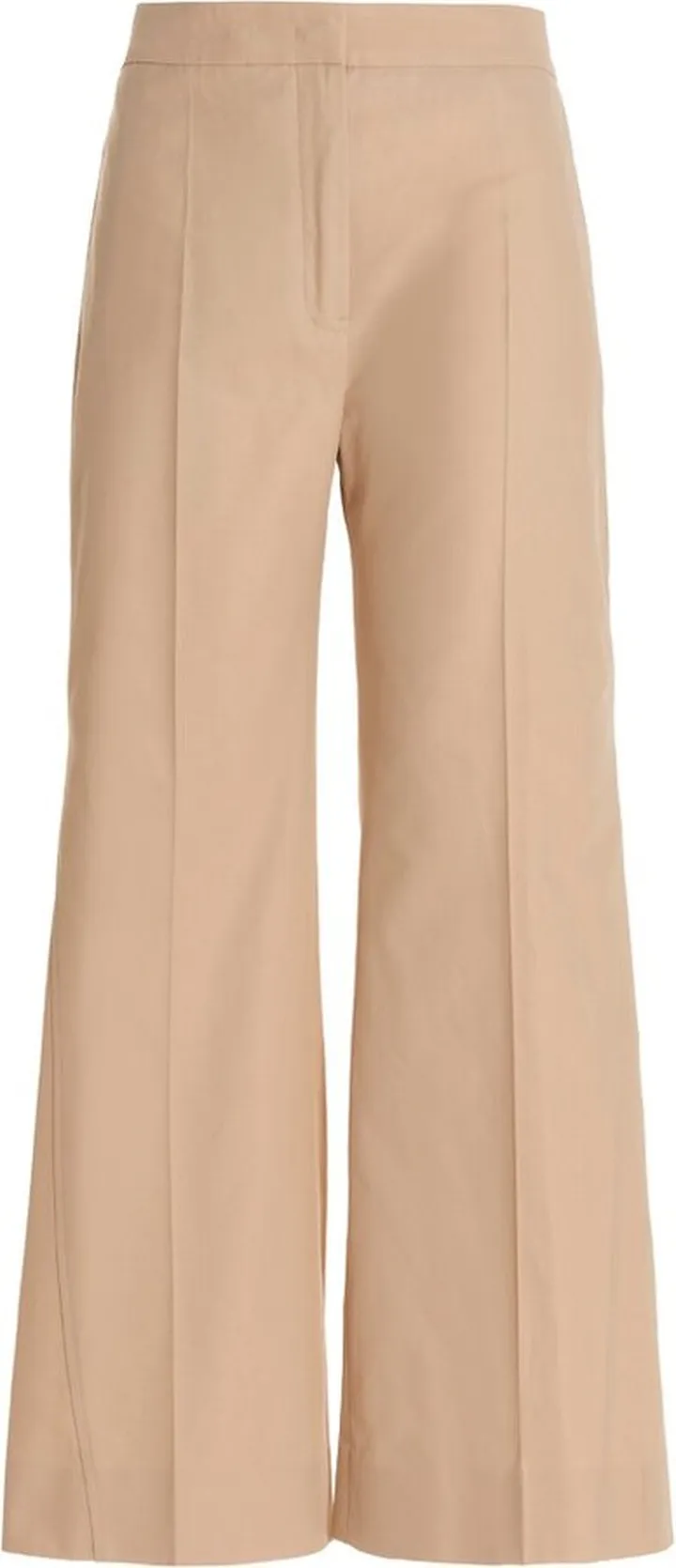 Jil Sander Wide Leg Cropped Trousers
