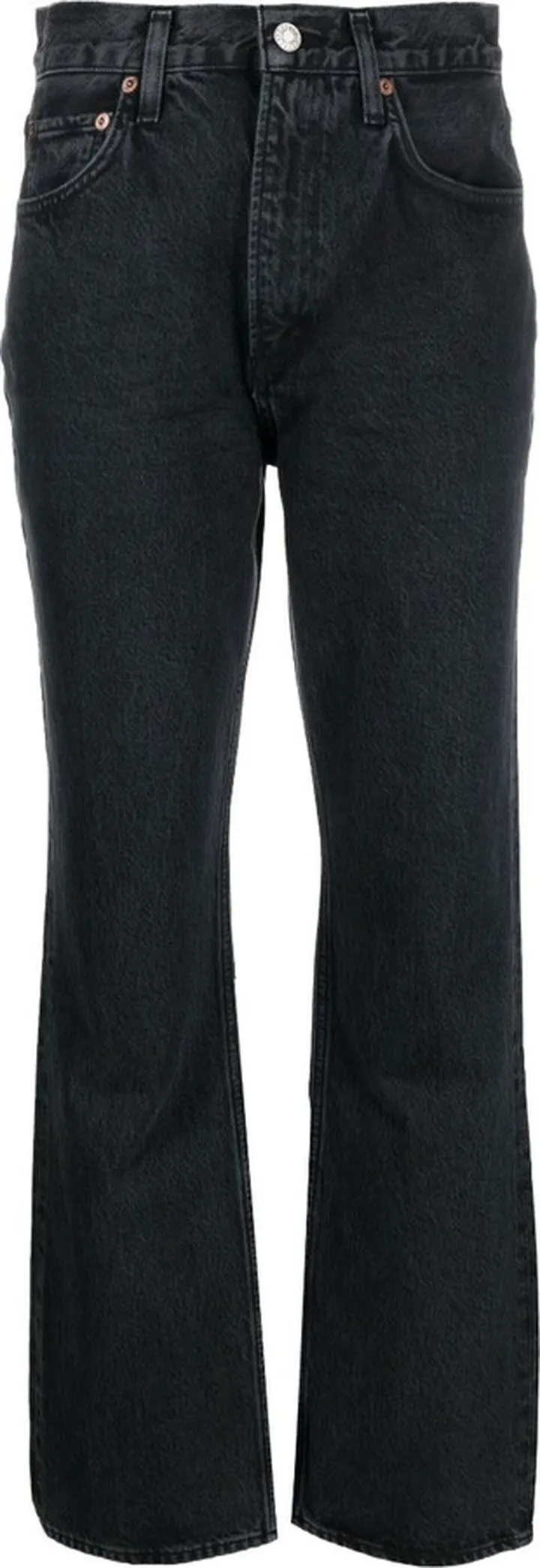 Black Vintage High-Rise Bootcut Jeans