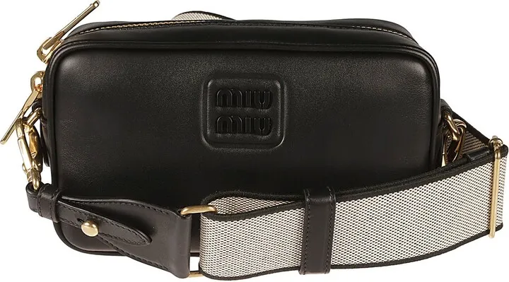 Logo Embossed Camera Bag