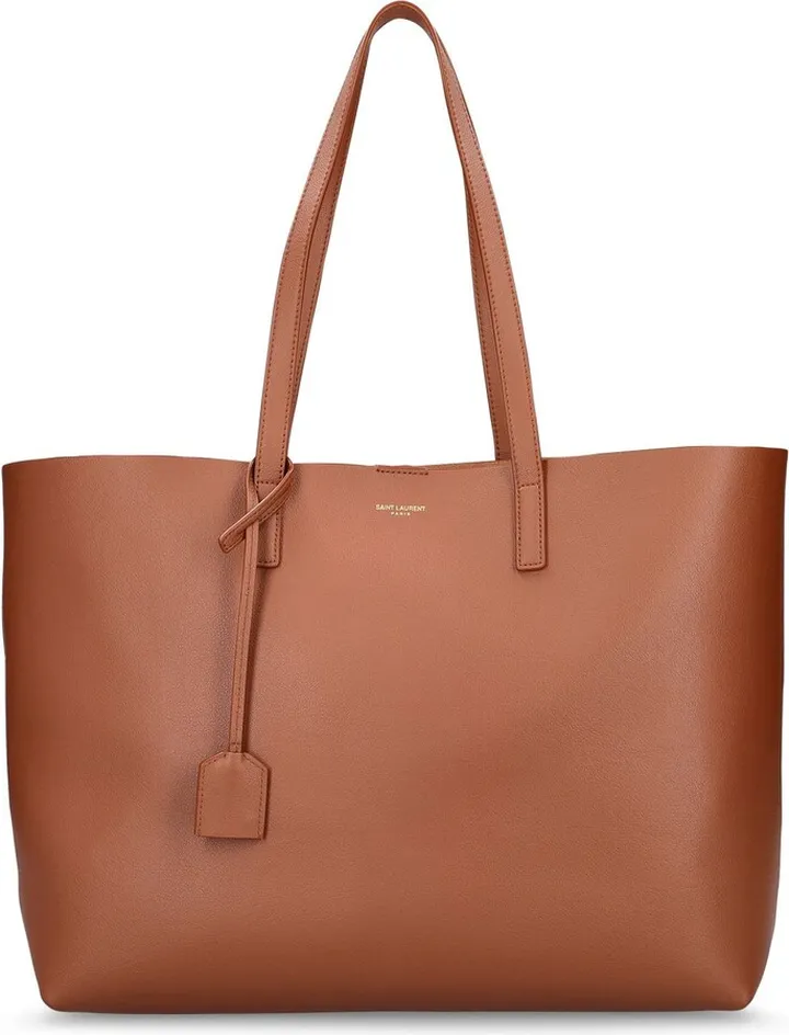 Saint Laurent smooth leather tote bag