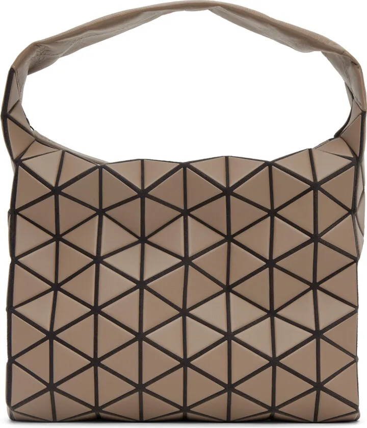 Bao Bao Issey Miyake Brown Oval Bag