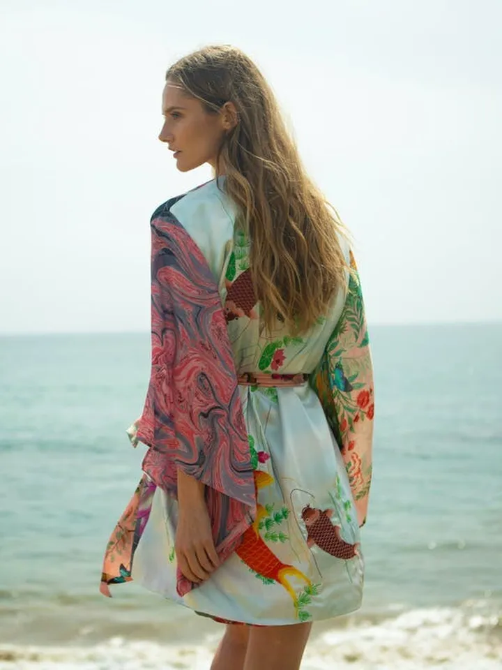 BOHEME Sunshine Daydream Tunic - Blue