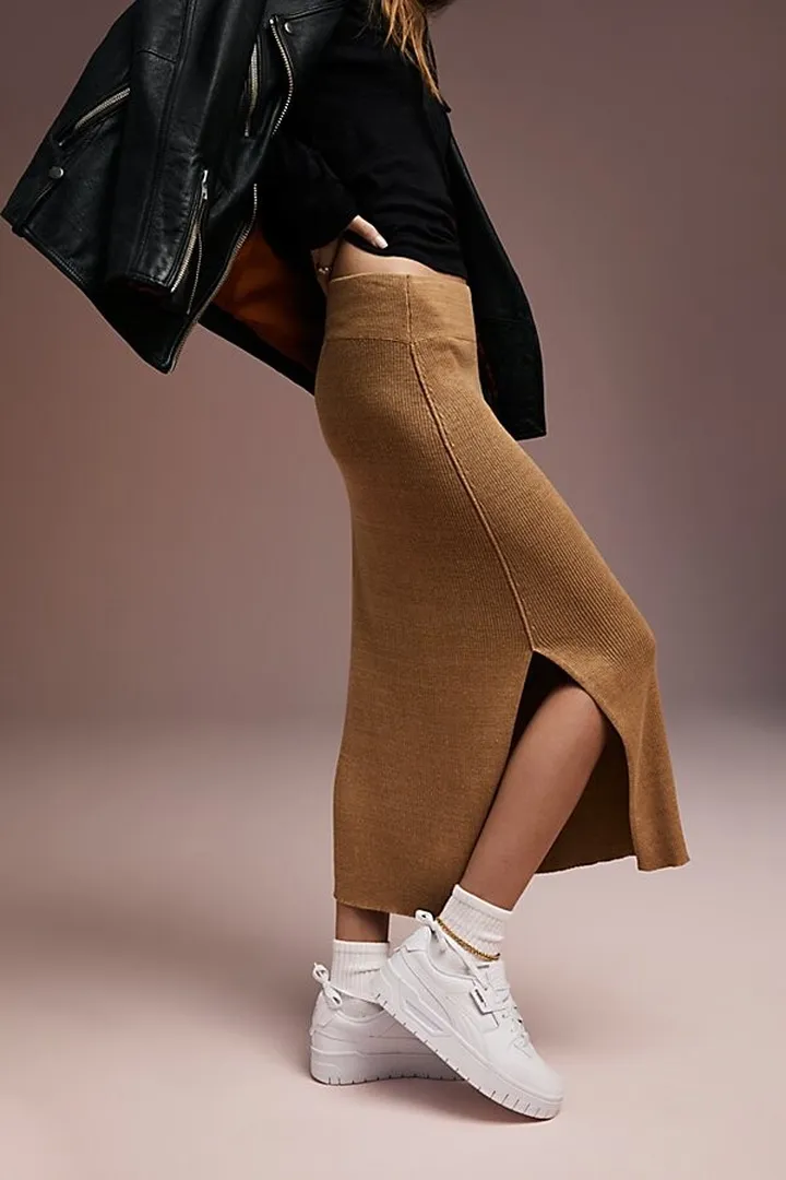 Golden Hour Midi Skirt by Free People