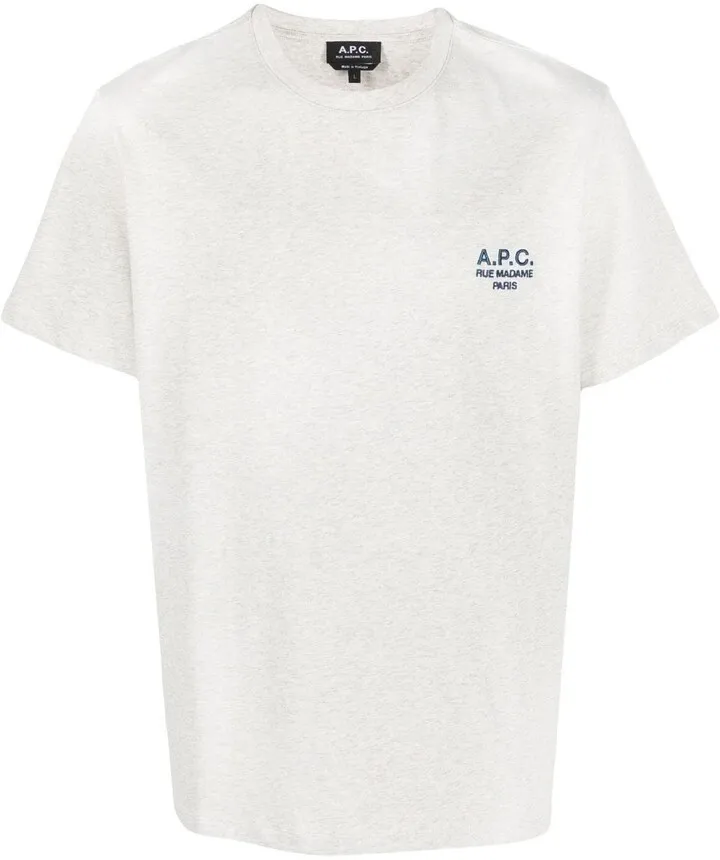 logo-embroidered cotton T-shirt