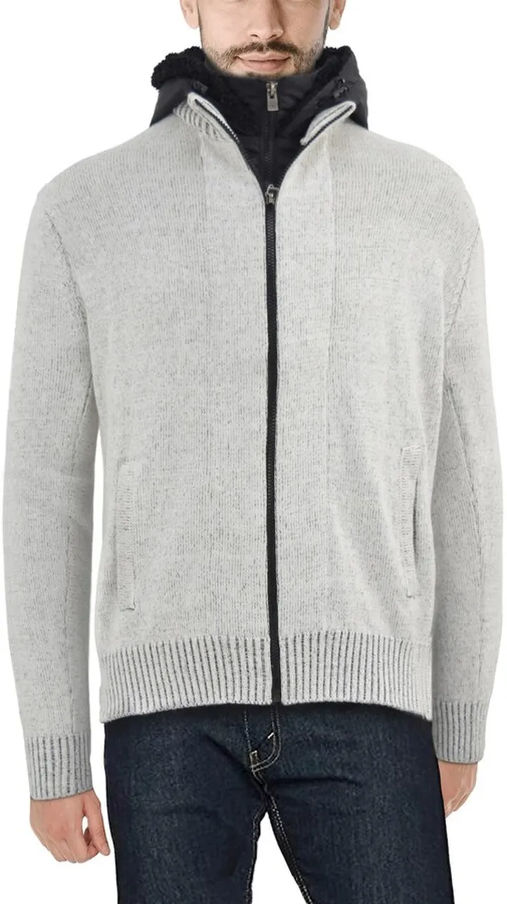 Full-Zip Sweater Jacket
