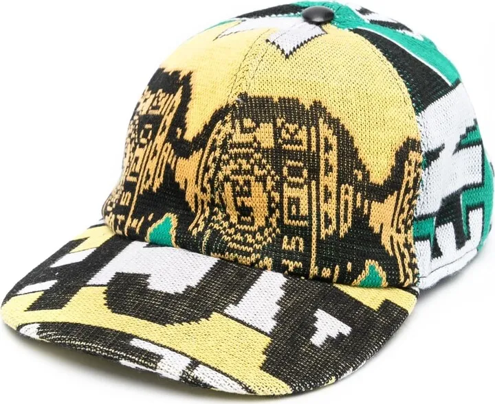 Knitted-Construction Logo Baseball Cap