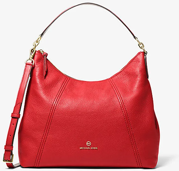 Sienna Large Pebbled Leather Shoulder Bag
