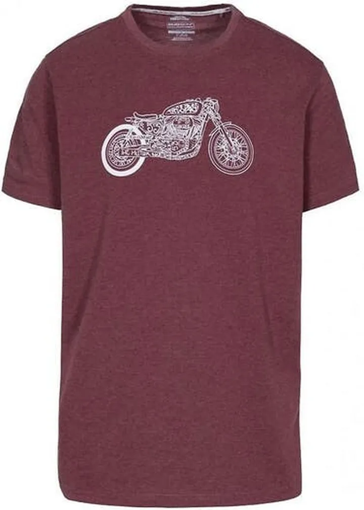 Trespass Trespass Mens Motorbike T-Shirt - Purple