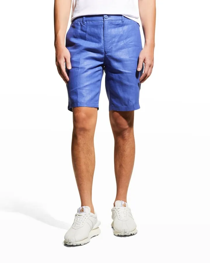 Men's Solid Bermuda Shorts