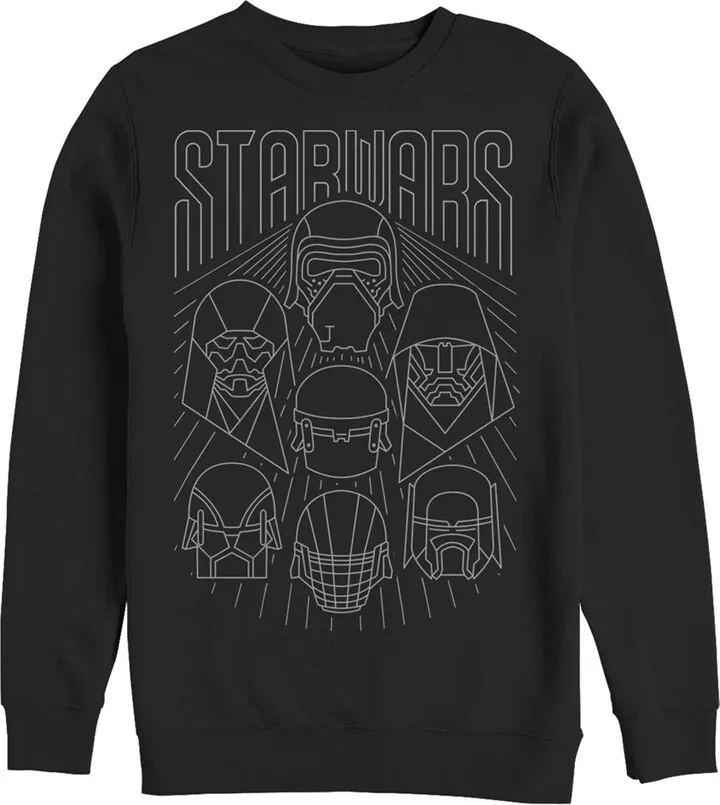 Men's Star Wars: The Rise of Skywalker Dark Side Streak Sweatshirt - Black - X Large
