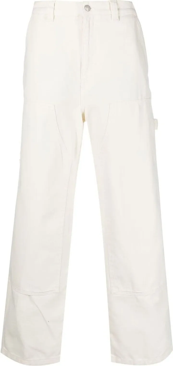 Logo-Patch Wide-Leg Jeans