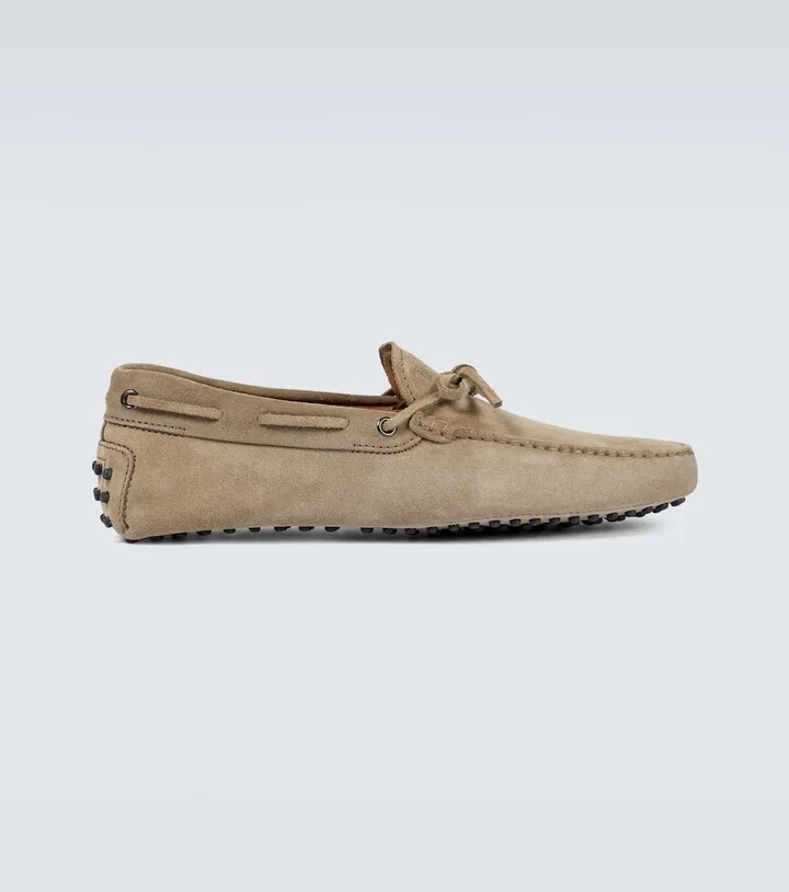 Gommino suede driving shoes