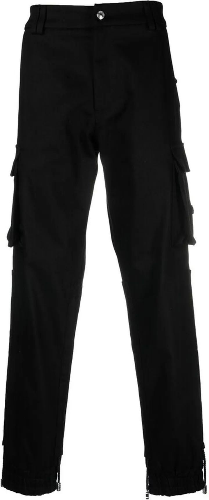Straight-Leg Cargo Trousers