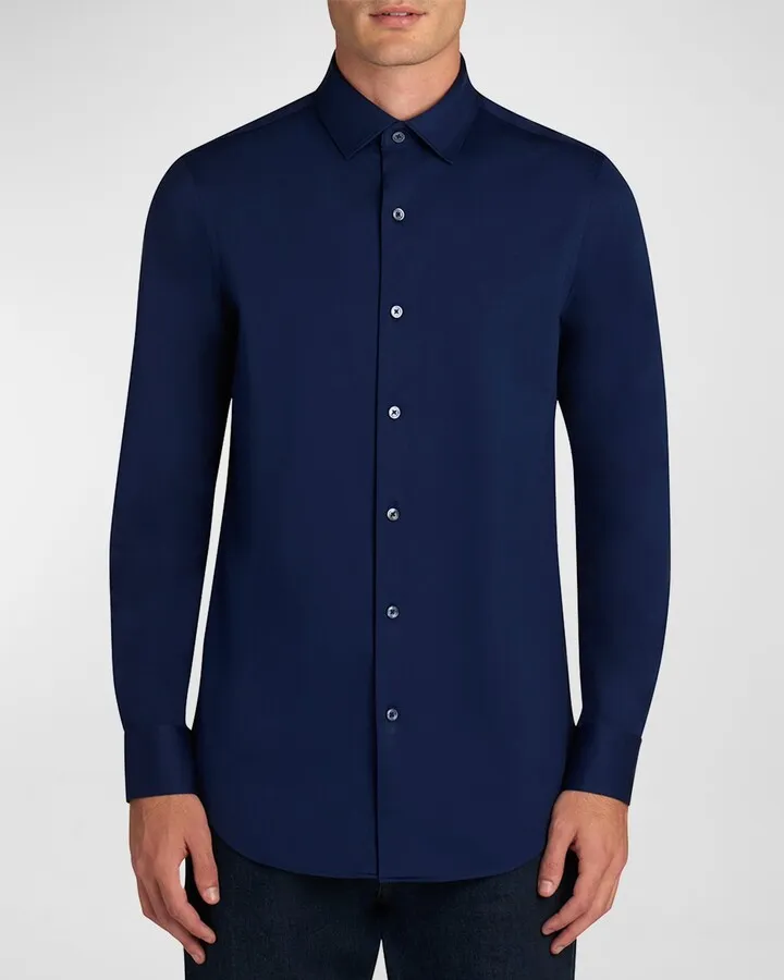 Men's Ooohcotton Tech Solid Sport Shirt