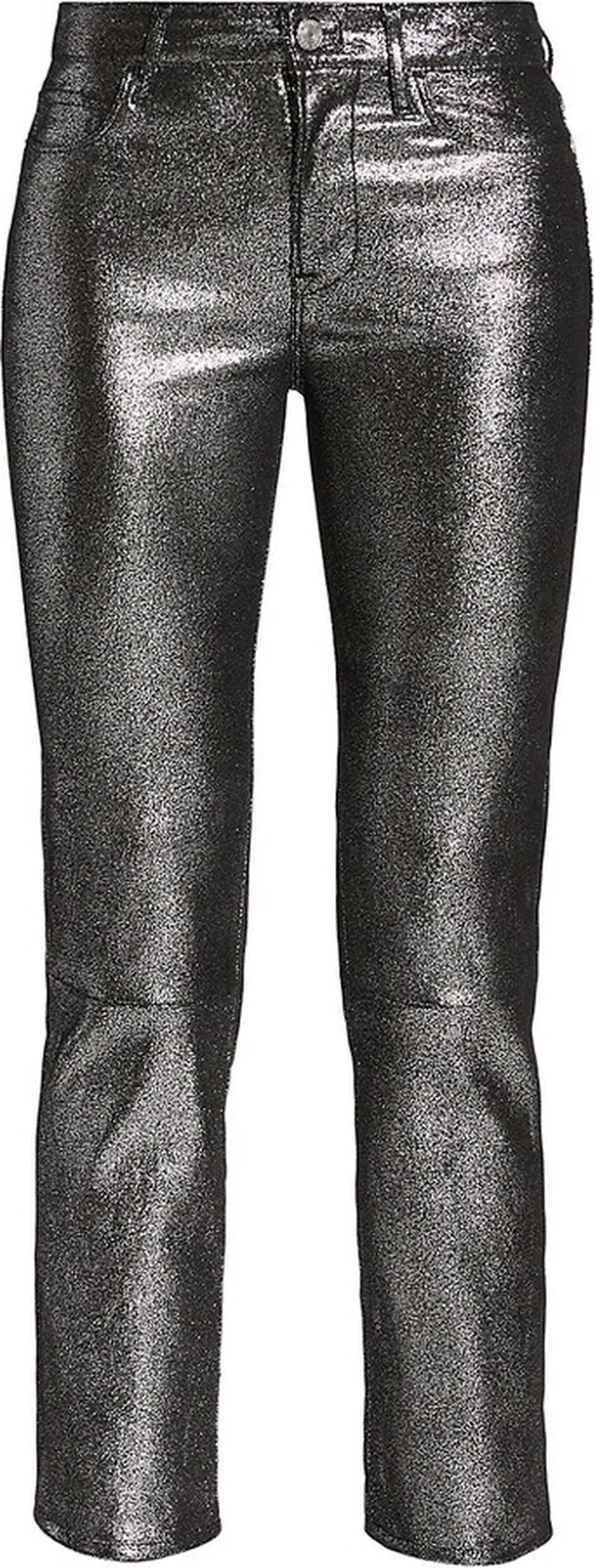 Le High Straight Leather Pants