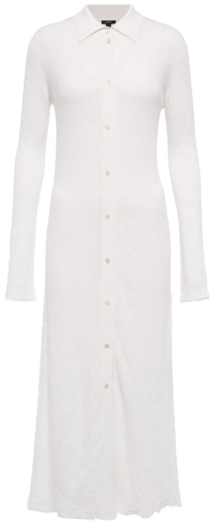 Cotton polo maxi dress