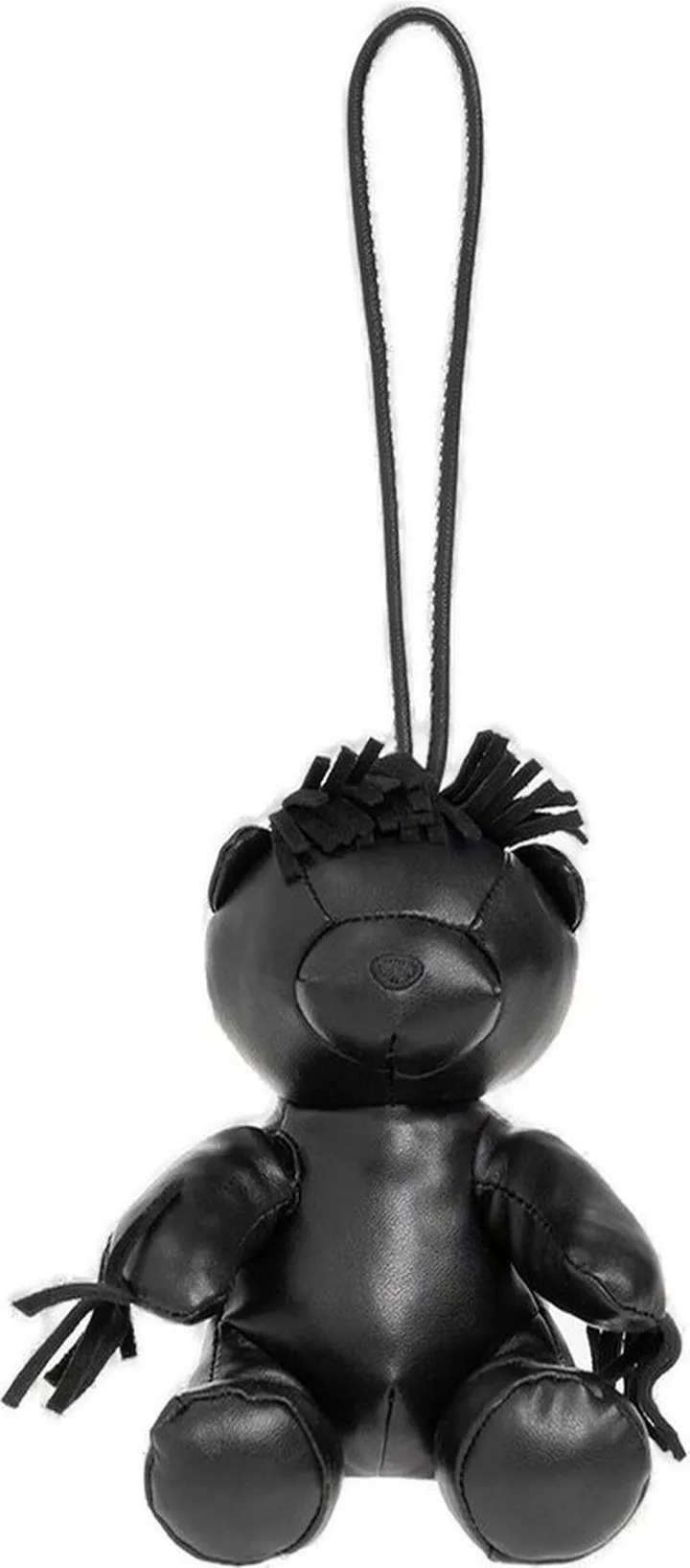 Furla Fringed Padded Teddy Bear Keyring