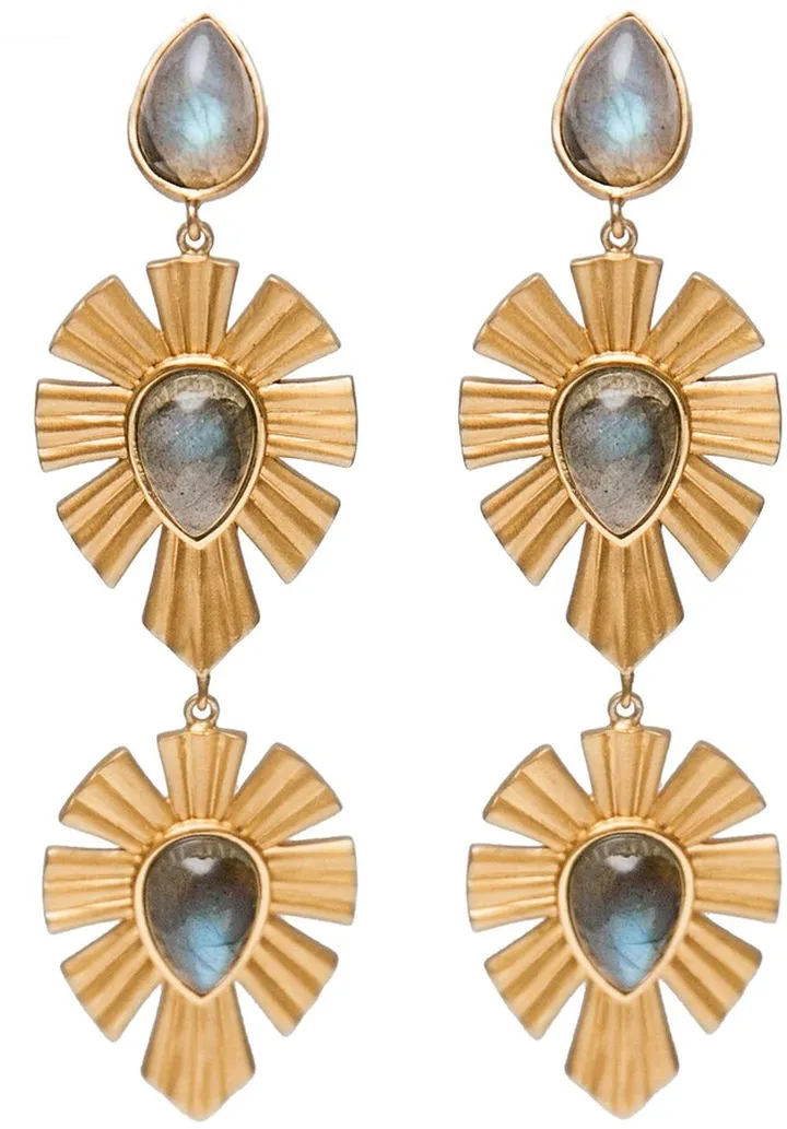 Royal Radiance Drop Earrings