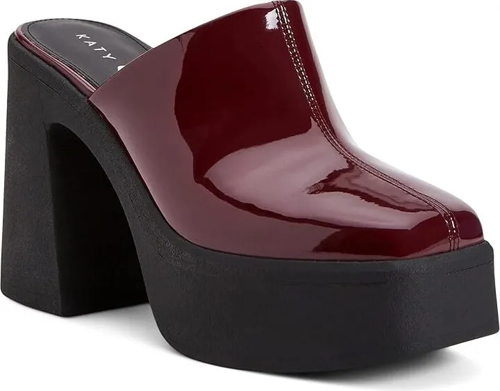 Katy Perry The Heightten Clog (Burgundy) High Heels