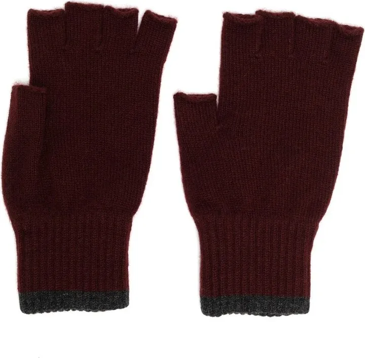 Finger-Less Cashmere Gloves