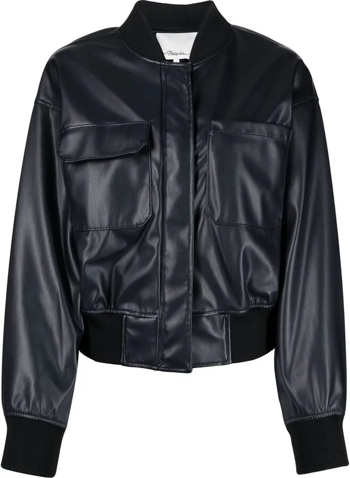Cropped Bomber Jacket