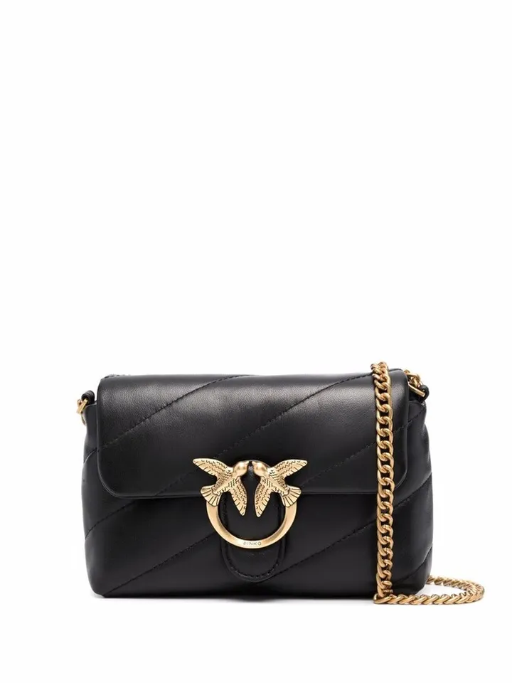 Classic Love quilted shoulder bag
