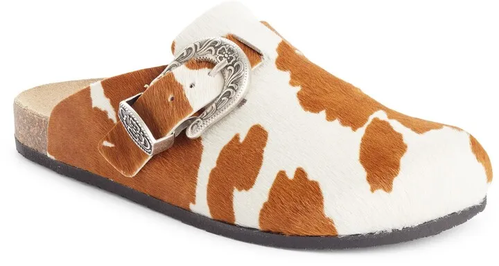 Greg Genuine Calf Hair Clog
