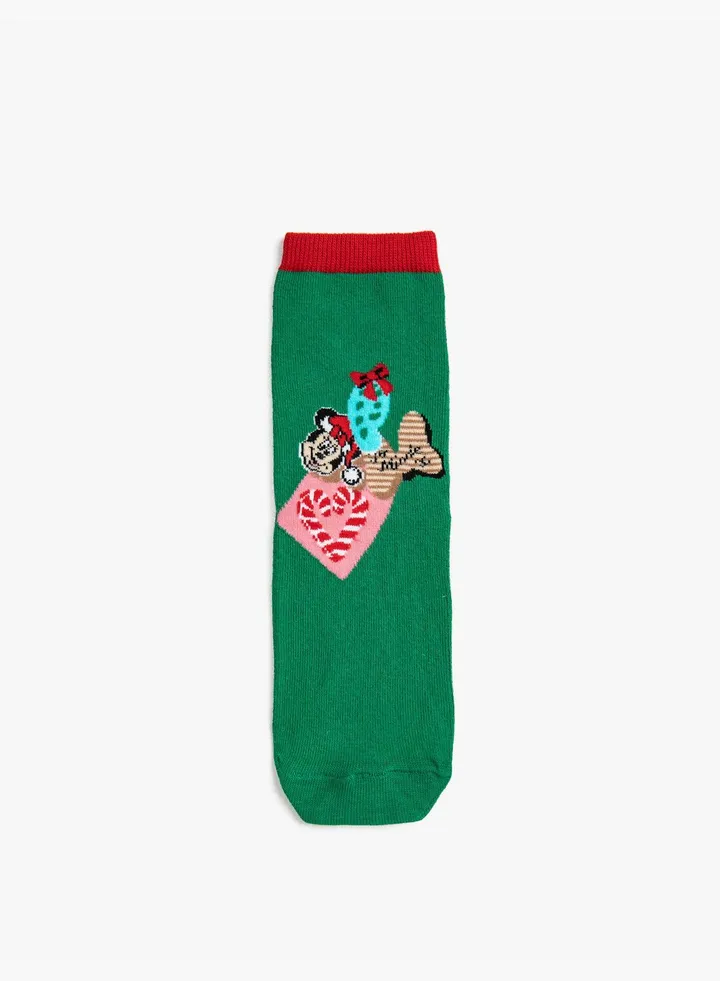 Minnie Mouse Socks Licensed Printed