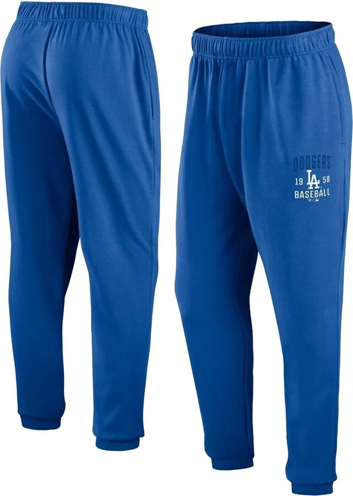Men's Fanatics Branded Royal Los Angeles Dodgers Go Overboard Fleece Sweatpants