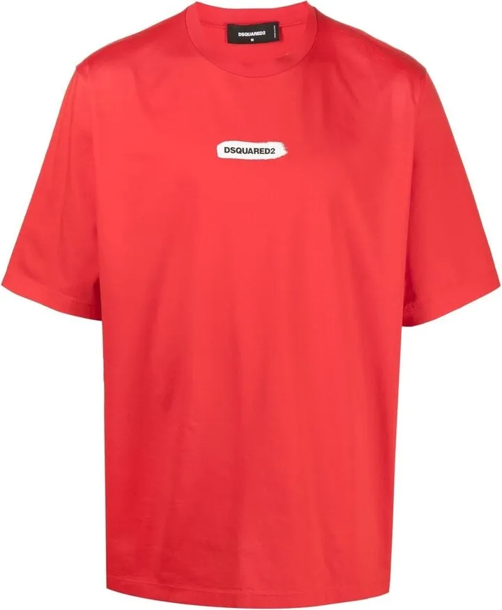 logo-print cotton T-shirt