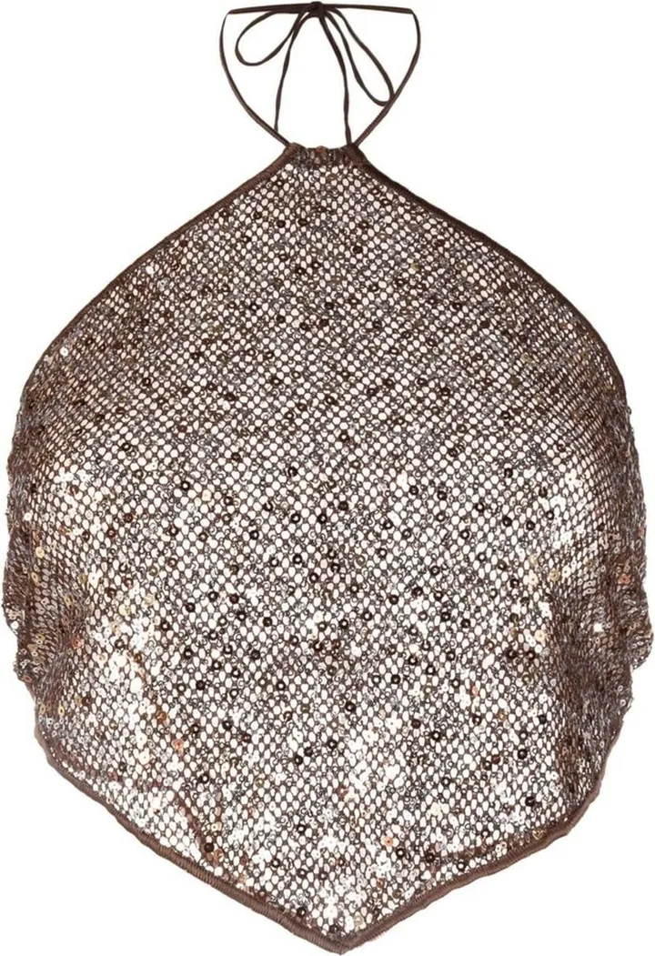 Sequin Crop Top