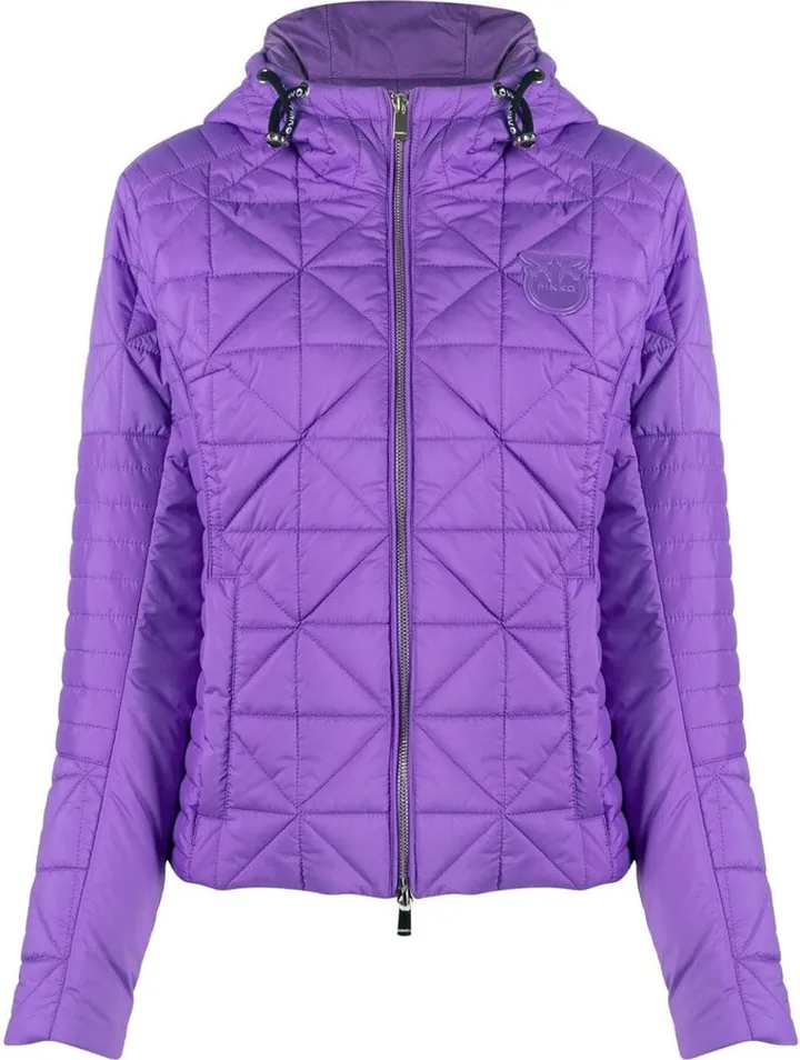 Zip-Fastening Padded Jacket
