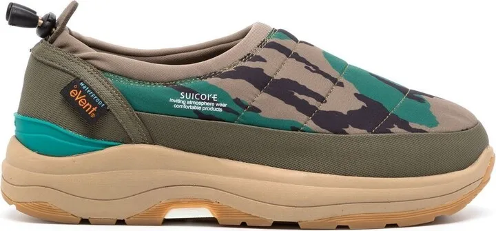 Camouflage-Print Sneakers