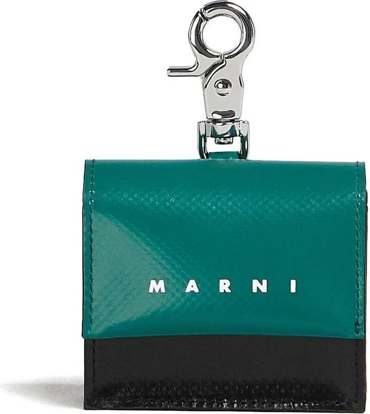 logo-print AirPods case