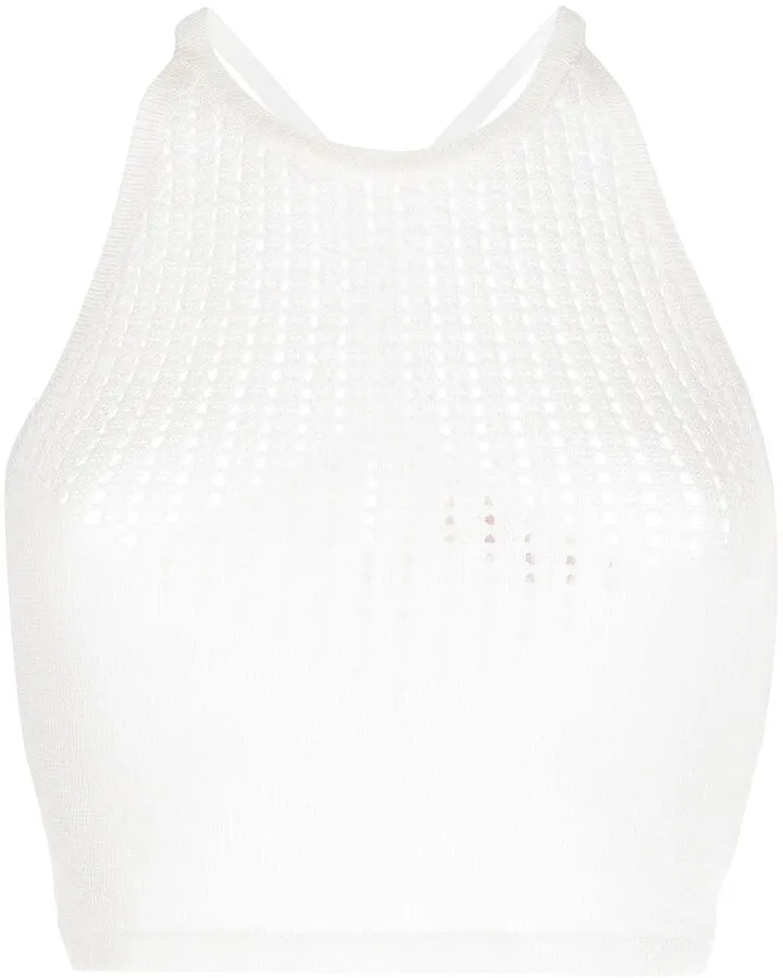 Woven Halterneck Top