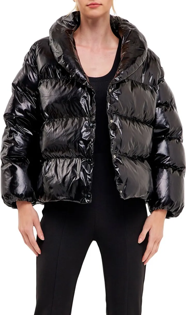 Belted Puffer Jacket