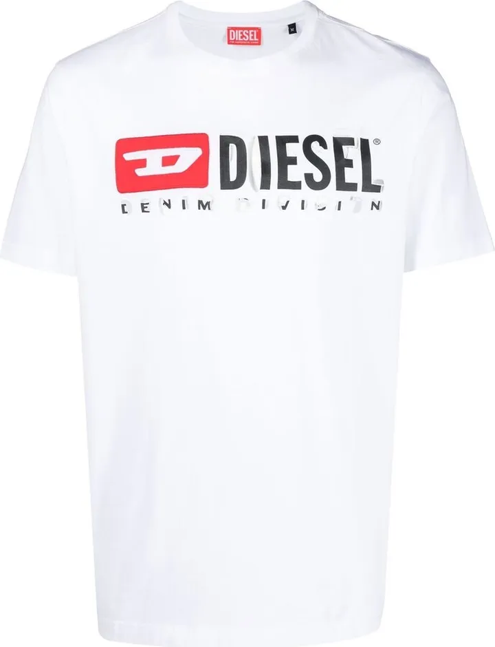 logo-print organic cotton T-shirt