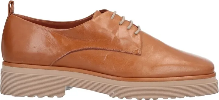 Lace-up Shoes Tan