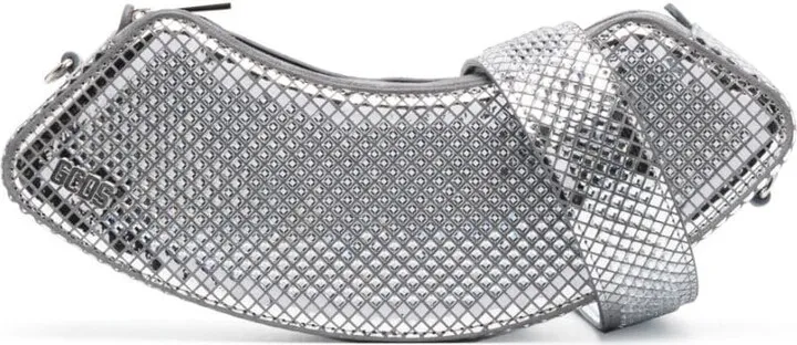 medium Comma Mirror leather shoulder bag